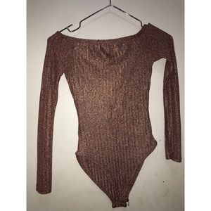 Rose Metallic Bodysuit